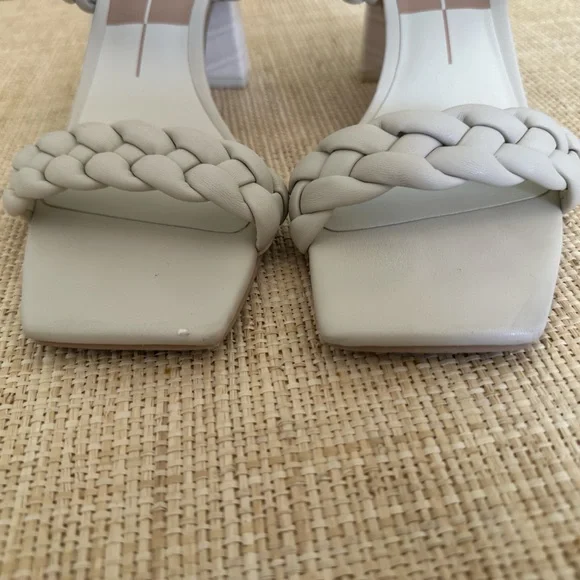 Dolce Vita Paily braided sandals size 9.5 in Ivory - Picture 2 of 4